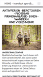 Mobile Screenshot of inandout.ch